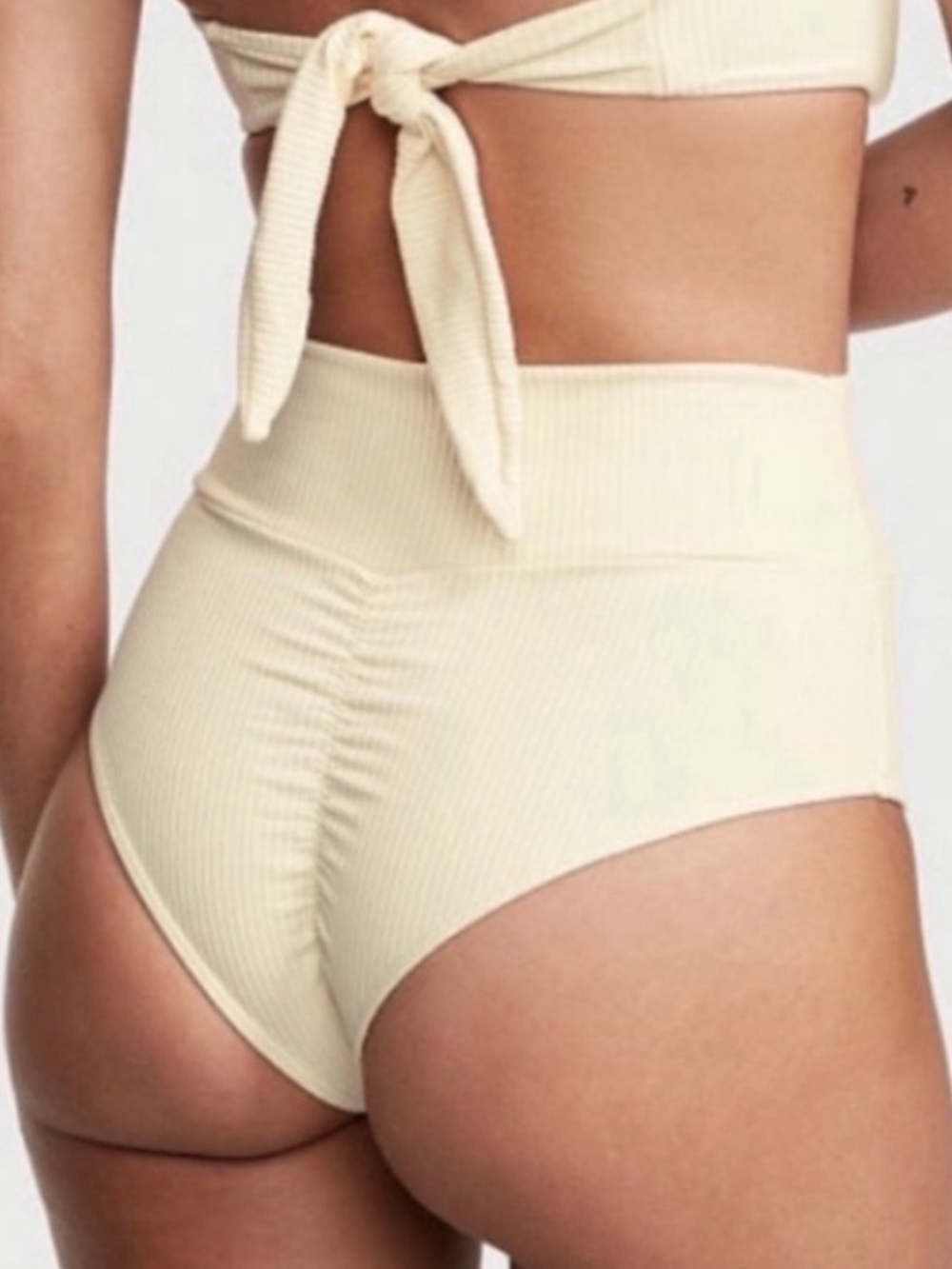 New! Montce Paula ribbed high waisted scrunch butt bottoms 38951